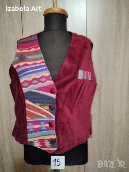 women's vest, дамски елек ръчна изработка, уникат, снимка 1
