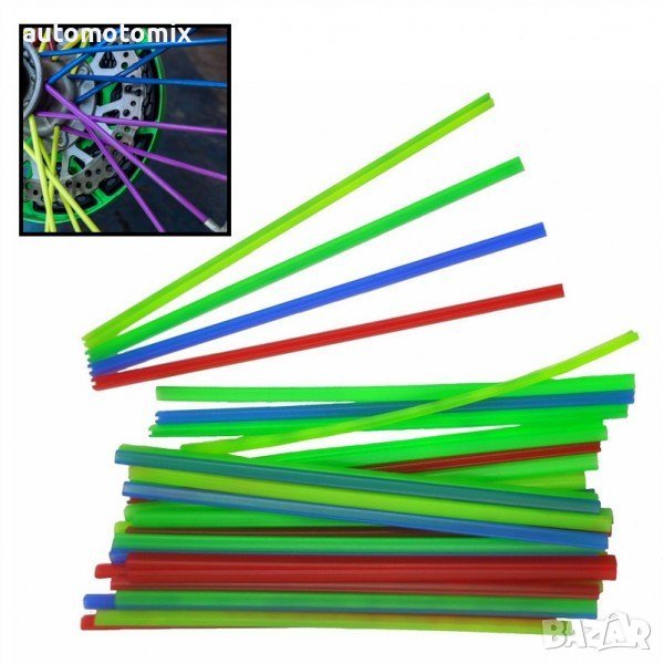  Декорация за спици на мотор велосипед, снимка 1