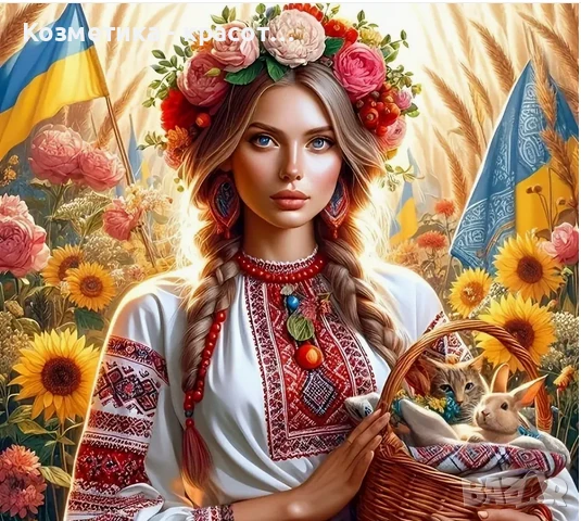 Диамантен гоблен - Девойка в носия , снимка 1