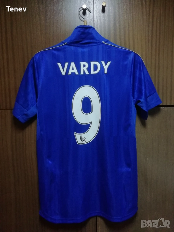 Leicester City Vardy 2016 2017 Home Puma оригинална тениска фланелка Лестър Сити Варди , снимка 1