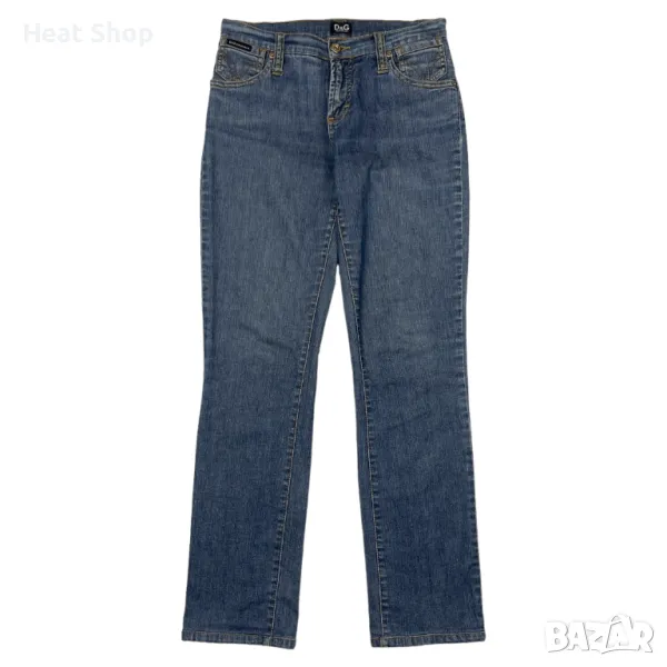 Дамски дънки Dolce&Gabbana Y2K Logo Pocket Denim Jeans, снимка 1
