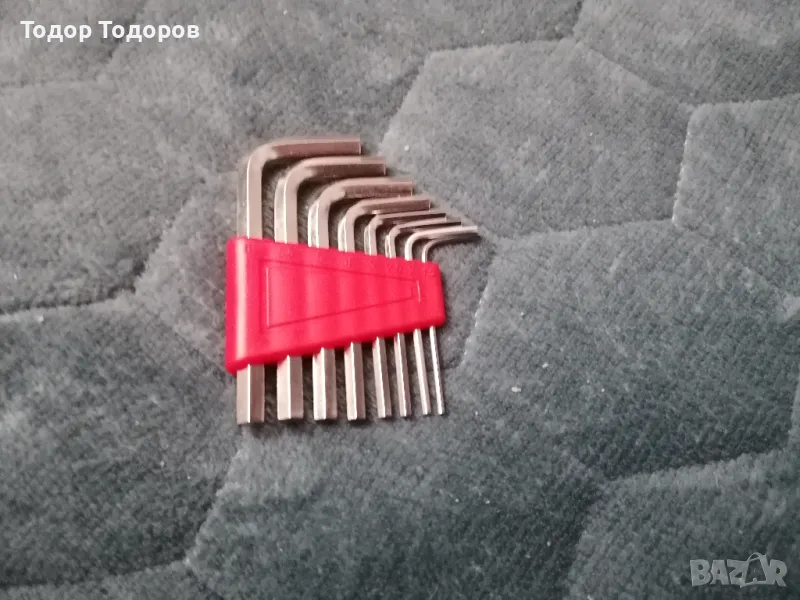 Комплект от 8 броя шестограмни ключове, снимка 1