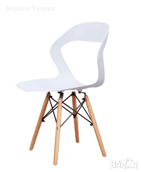 Висококачествени трапезни столове, к-т от 6бр LQ-266YMS-6BAI, снимка 1