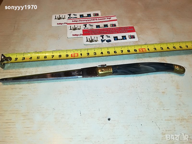 lou laguiole france-ретро нож антика 3010221137, снимка 1