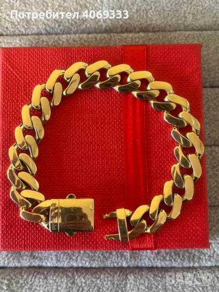 Уникална Златна гривна 22.36гр 14к, снимка 1