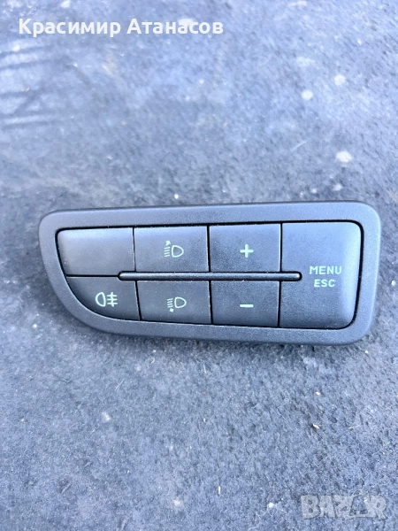 735367268. Бутон/Копчета за регулиране на светлините за Фиат гранде пунто 2005-2012г, снимка 1