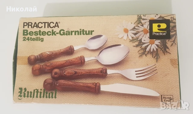 Винтидж прибори за хранене, снимка 13 - Прибори за хранене, готвене и сервиране - 50608924