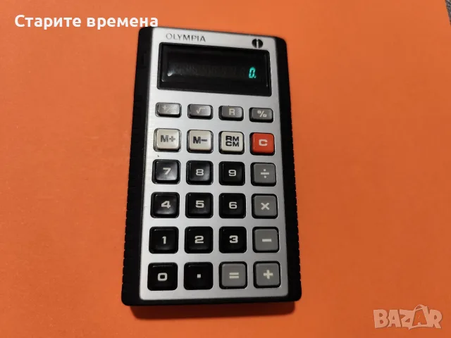 Стар Калкулатор OLYMPIA  CD 46 , снимка 3 - Антикварни и старинни предмети - 56437769