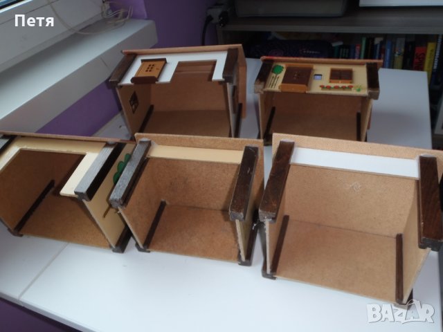 дървена детска къща / комплект дървени къщички , снимка 5 - Други - 32198186