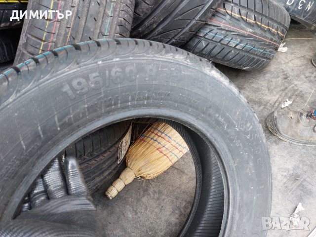 Само 1бр.НОВА лятна BARUM 195/60/15 DOT0116-ЦЕНАТА Е ЗА БРОЙ, снимка 4 - Гуми и джанти - 42841835