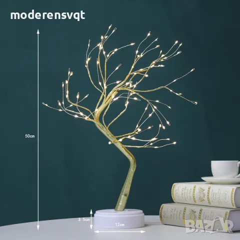 Декоративно светещо дръвче 2 модела, снимка 6 - Настолни лампи - 47906254