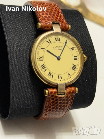 Оригинален часовник Must de Cartier 30mm 
