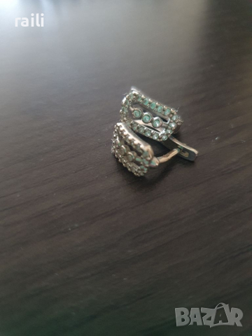  Нови сребърни обеци, снимка 4 - Обеци - 36400426