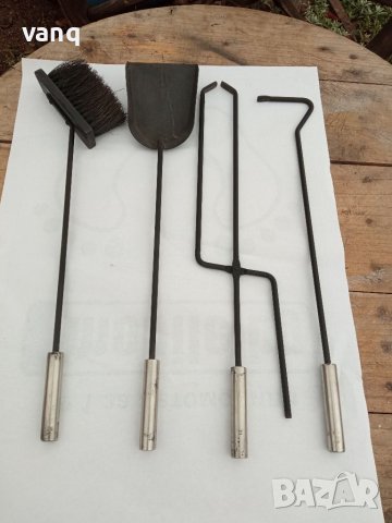 Прибори за камина ковано желяо, снимка 1