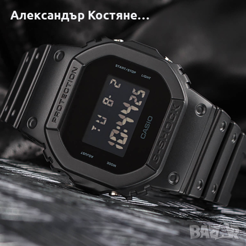 Мъжки часовник Casio G-Shock DW-5600BB-1ER, снимка 6 - Мъжки - 44568734