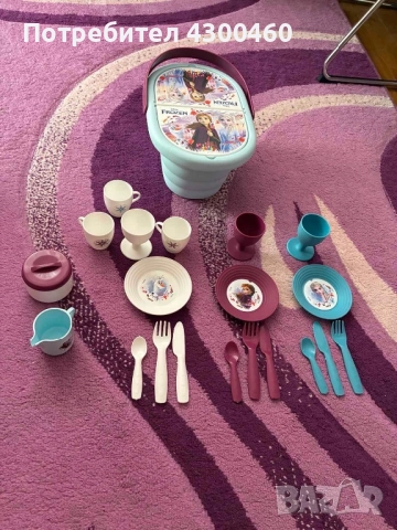 Кошничка за пикник на Елза и Ана, снимка 2 - Игри и пъзели - 52857202