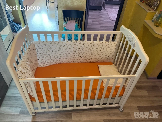 Бебешка кошара 120х70 италианска, снимка 6 - Кошарки - 51391661