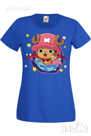 Дамска тениска One Piece Tony Tony Chopper,, снимка 4 - Тениски - 38073679