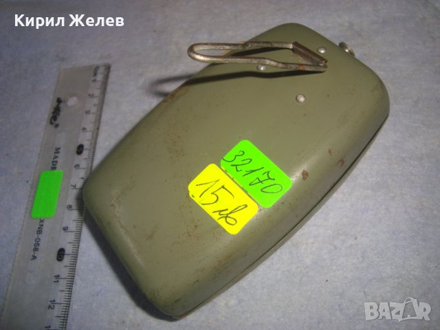 СВЕТЛИНА - СТАРО СИГНАЛНО МЕТАЛНО РЯДКО РЕТРО БГ - ФЕНЕРЧЕ ВОЕННО с УПЪТВАНЕ 32170, снимка 3 - Антикварни и старинни предмети - 38276914