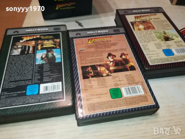 ИНДИАНА ДЖОУНС-КОЛЕКЦИЯ Х3 VHS КАСЕТИ ОТ ГЕРМАНИЯ 2802250833LNWC, снимка 4 - Други жанрове - 49309161