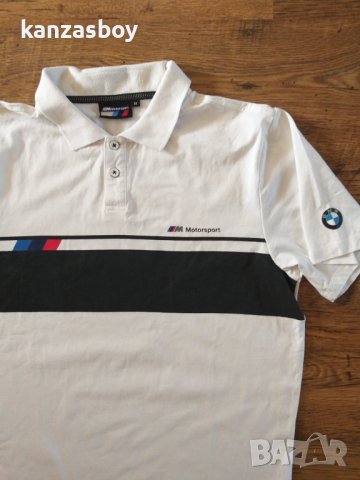 BMW M Motorsport polo shirt - страхотна мъжка тениска КАТО НОВА , снимка 3 - Тениски - 42300401