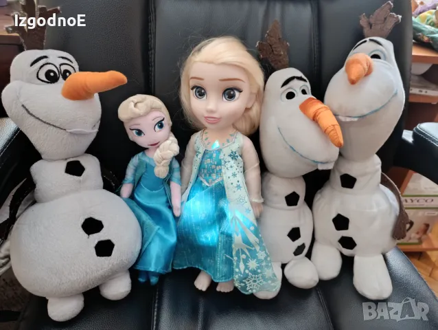 Играчки Елза и Анна замръзналото кралство Frozen , снимка 10 - Плюшени играчки - 49322366