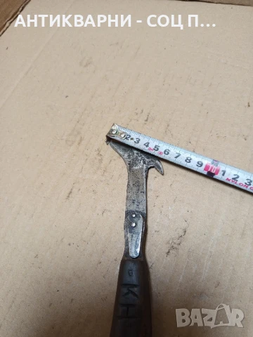 Старо Кожарско Сарашки Нож Ножче Занаятчийски Инструмент., снимка 11 - Антикварни и старинни предмети - 51370964