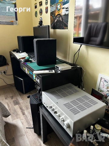 Hifi Звукова система Dali Specter 2 Yamaha A-S300 Edifier T5 Fiio K11 R2R Ifi power X, снимка 2 - Аудиосистеми - 54321163
