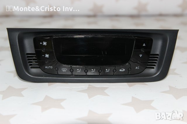 Панел климатроник Seat Ibiza IV (2008-2012г.) 6J0.820.043 6J0 820 043 6J0820043 управление климатик