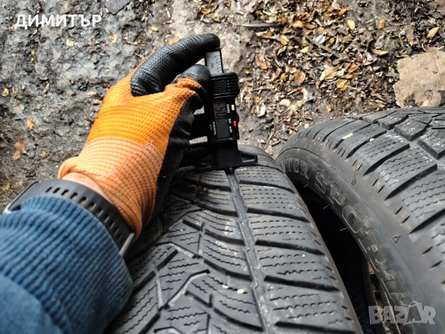 2бр.зимни гуми DUNLOP 215 55 18 DOT20 цена за брой, снимка 2 - Гуми и джанти - 54057322