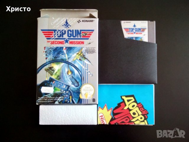 Top Gun - The Second Mission ретро игра за Nintendo NES, снимка 1 - Игри за Nintendo - 37064570