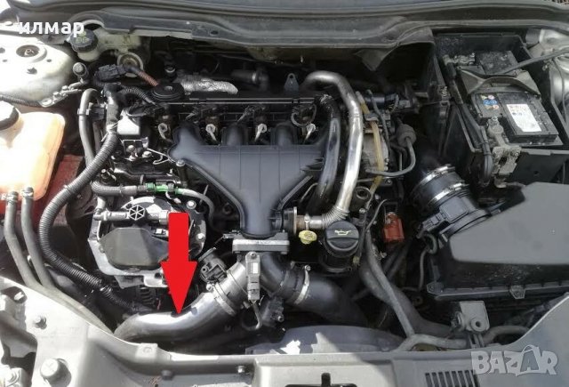 31261897 Маркуч за турбо за Волво В50 /2,0д-136к.с., снимка 3 - Части - 36606551