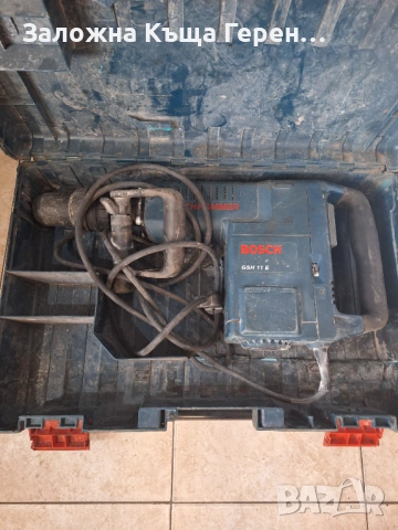 Къртач Bosch GSH 11E, снимка 6 - Бормашини - 53044135