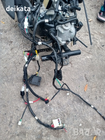 SYM Fiddle IV 50 E5 скутер 2021 г. Модел на части, снимка 4 - Мотоциклети и мототехника - 52043248