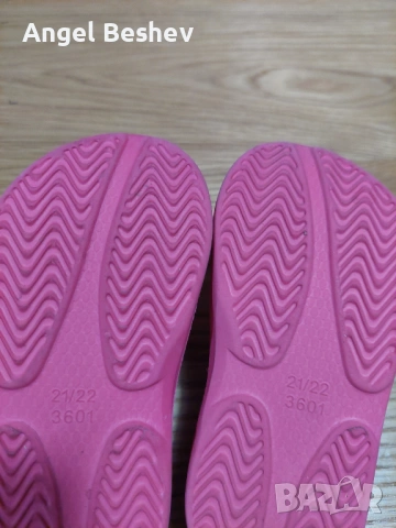 Бебешки сандали за момиче - номер 21/22, снимка 4 - Бебешки обувки - 54346702