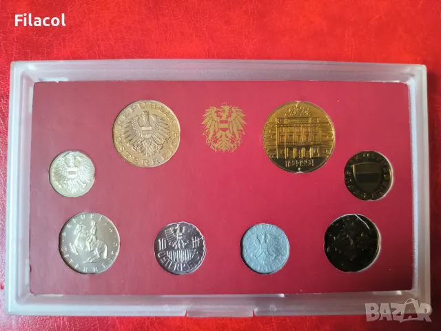 Колекционен Сет Австрия 1994 г. 800 години австрийски монетен двор, снимка 3 - Нумизматика и бонистика - 49240117