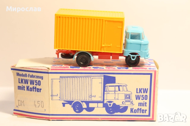 1/87 H0 BERLINPLAST ИФА IFA ФУРГОН КАМИОН МОДЕЛ