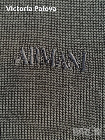 Мъжка блуза/пуловер ARMANI оригинал, снимка 5 - Блузи - 40062603