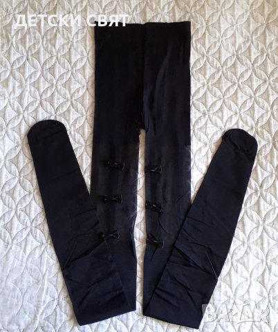 Нов чорапогащник с панделки - тип жартиер, снимка 2 - Бельо - 40014103