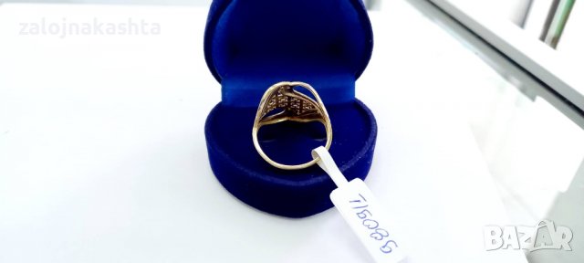 Нов-Златен пръстен-3.60гр/14кр, снимка 4 - Пръстени - 37044504