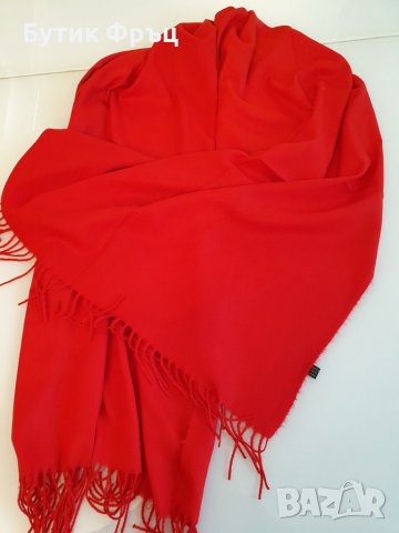Кашмирен шал -червен