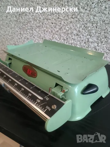 Чешки домакински кантар , снимка 2 - Антикварни и старинни предмети - 50003551