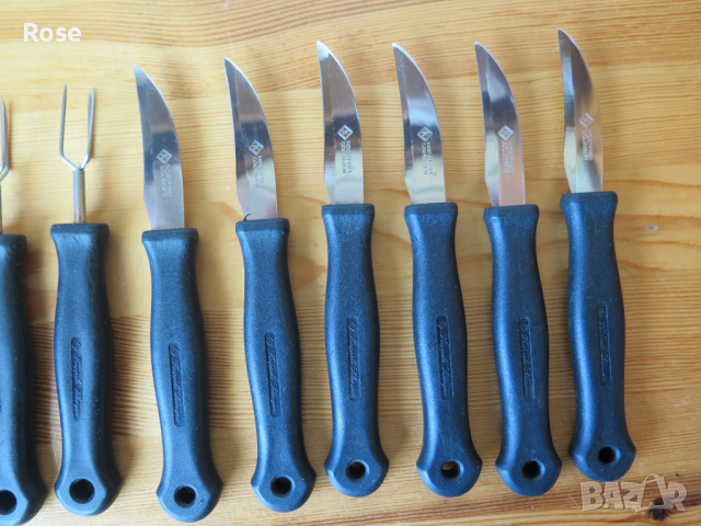 SOLINGEN -6бр ножа,5бр.вилица, снимка 6 - Прибори за хранене, готвене и сервиране - 44551439