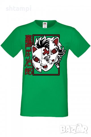 Мъжка тениска Demon Slayer Tanjiro Tonos,Анимация,игра,Празник,Повод.