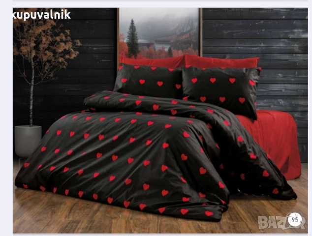 Луксозен спален комплект / спално бельо - Ранфорс 100% памук, снимка 16 - Спално бельо - 51990711