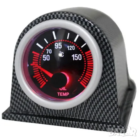 Уред за температура на маслото 50°C-150°C 52 mm с двуцветно осветление