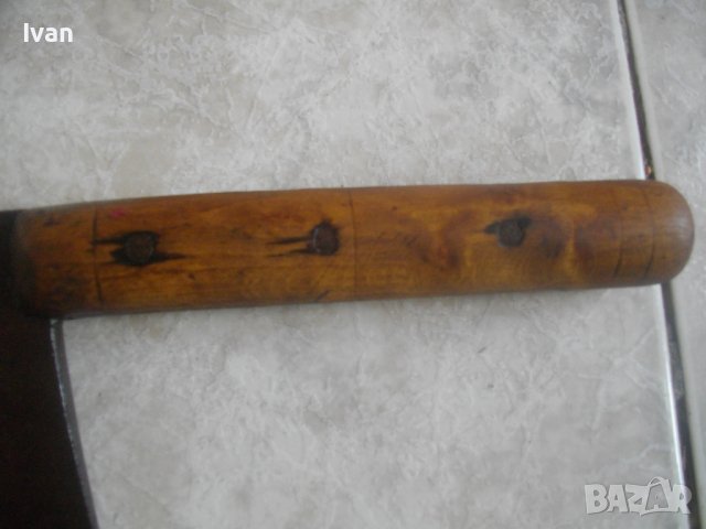 Български Стар Ръчно Кован Сатър 290мм/Стара Овощарска/Лозарска  Ножица 220мм-Ретро/Винтидж, снимка 5 - Други инструменти - 36952374