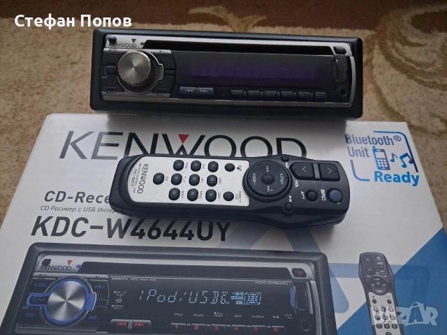 CD плеър KENWOOD, снимка 2 - Аудиосистеми - 54246430