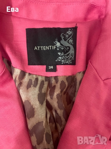 Дамско розово сако, снимка 4 - Сака - 51972347