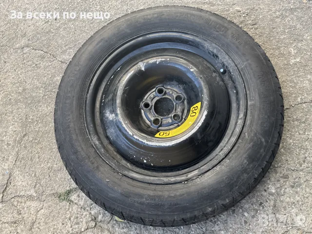 Резервна гума патерица Mercedes-Benz Ml-Class W163 W164 1634011102 155/90R18 et 0 5x112, снимка 9 - Гуми и джанти - 55850761